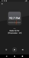 Rádio 92 FM (Piracicaba - SP) Affiche