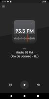 Rádio 93 FM Rio de Janeiro पोस्टर