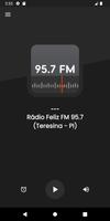 Rádio Feliz FM 95.7 ポスター
