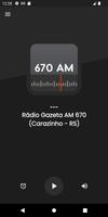 Rádio Gazeta AM 670 โปสเตอร์