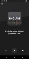 Rádio Excelsior AM 840 poster