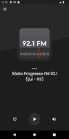 Rádio Progresso FM 92.1 الملصق