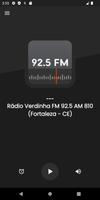 Rádio Verdinha FM 92.5 AM 810 poster