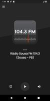 Rádio Sousa FM 104.3 পোস্টার
