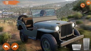 Offroad German Jeep Driving 3D captura de pantalla 3