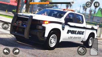 Offroad Police Truck Driving C Ekran Görüntüsü 1