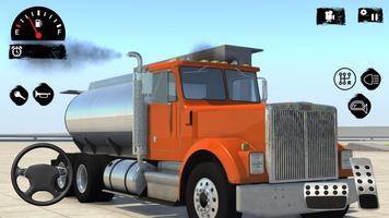 Offroad Oil Tanker Truck Sim poster