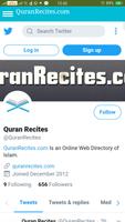 QuranRecites.com Affiche