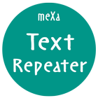 meXa Text Repeater icône