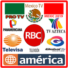 Mexique TV Chaînes de télévision en ligne icône