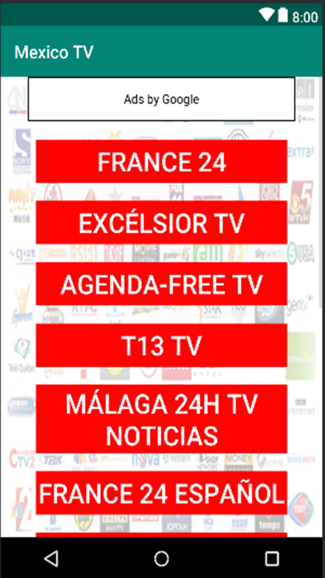 Mexico Tv For Android Apk Download
