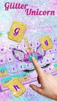 🦄 Cute Cartoon Unicorn Keyboard screenshot 1