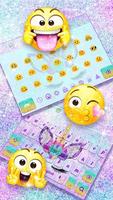 🦄 Cute Cartoon Unicorn Keyboard screenshot 2