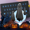 👻 Ghost Lovers Kiss Keyboard Theme
