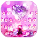 Red Rose Water Drop Keyboard APK