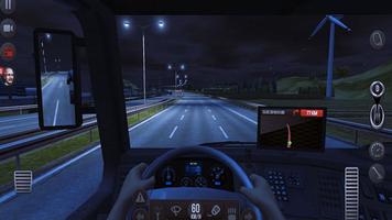 European Truck Simulator Affiche