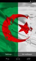 Drapeau magie: Algérie Affiche