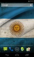 Flag of Argentina Wallpapers Affiche