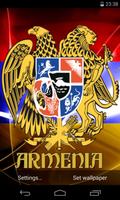 Flag of Armenia 3D Wallpapers capture d'écran 1