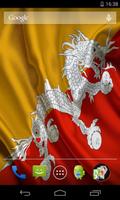 Flag of Bhutan Live Wallpapers imagem de tela 1