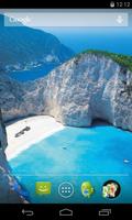 Flag of Greece Live Wallpapers syot layar 1