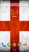 Flag of England 3D Wallpapers скриншот 3