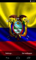 Flag of Ecuador Wallpapers poster