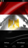 Flag of Egypt Live Wallpapers Poster