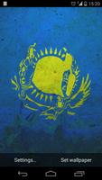 Flag of Kazakhstan Wallpapers capture d'écran 1