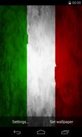 Flag of Italy Live Wallpaper poster