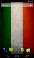 Flag of Italy Live Wallpaper تصوير الشاشة 1