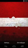 Flag of Latvia Live Wallpaper Affiche