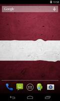 برنامه‌نما Flag of Latvia Live Wallpaper عکس از صفحه