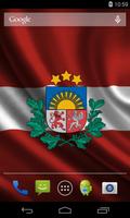 Flag of Latvia Live Wallpaper imagem de tela 3