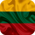 Flag of Lithuania 3D Wallpaper আইকন