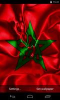 Flag of Morocco Live Wallpaper 截图 1