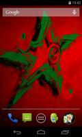 Flag of Morocco Live Wallpaper 截图 2