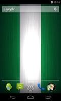 Flag of Nigeria Live Wallpaper Ekran Görüntüsü 1