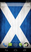 برنامه‌نما Flag of Scotland 3D Wallpaper عکس از صفحه