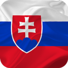 Slovakia Flag Live Wallpaper icono