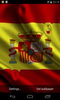Flag of Spain Live Wallpaper Affiche