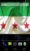 Flag of Syria Live Wallpaper Plakat