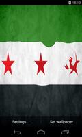 Flag of Syria Live Wallpaper syot layar 3