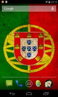 Flag of Portugal 3D Wallpapers Affiche