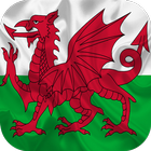 Flag of Wales Live Wallpaper icône