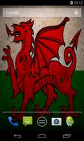 Flag of Wales Live Wallpaper captura de pantalla 1