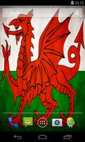 Flag of Wales Live Wallpaper captura de pantalla 2