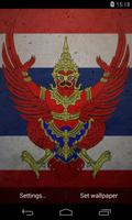 Flag of Thailand 3D Wallpapers Poster