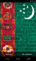 1 Schermata Flag of Turkmenistan Wallpaper
