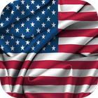 Flag of USA Live Wallpaper أيقونة